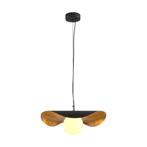 Lampa wisząca ENZO 40 cm - czarno złota  ST-F22020601-D40 black Step into Design