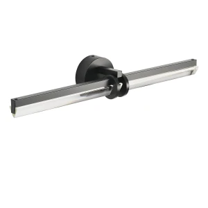 Lampa ścienna LOVELY LED 58 cm- czarno szklany kinkiet ST-DN1621-BLACK Step into Design