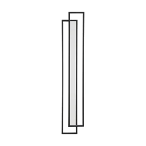 Lampa ścienna SYMMETRY-160 LED czarna 160 cm ST-MD1027M Step into Design