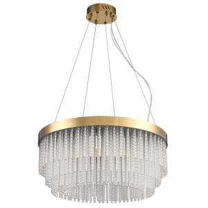 Lampa wisząca GLORIA  60 cm - żyrandol LED, kryształowo-złoty ST-DL8511 Step into Design