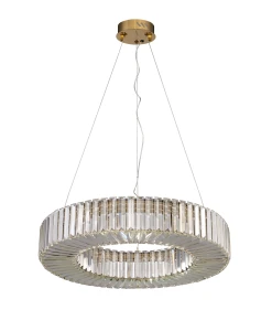 Lampa wisząca CRISTAL LED złota 60 cm ST-10625P-60 Step into Design