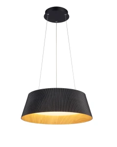 Lampa wisząca FRILL LED czarna 45 cm ST-DL6487-BK Step into Design