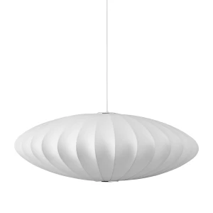 Lampa wisząca SILK FLAT biała 60 cm - nowoczesna i minimalistyczna ST-2328-60 Step into Design