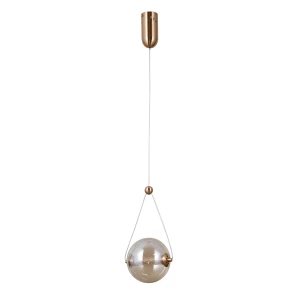 Lampa wisząca Rastia PND-34361-S-HBR-AMB ITALUX