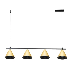 Lampa Wisząca Cone Złoty 4xGU10 ML1125 Milagro