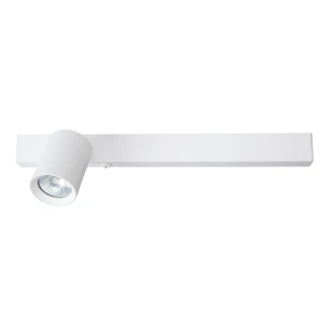 Kinkiet Magnet 9W+1xGU10 3000/4000K Biały Lewy ML1129 Milagro
