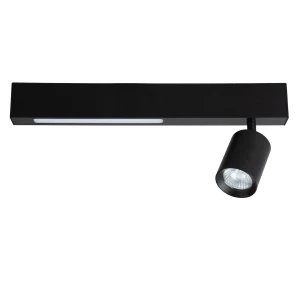 Lampa Sufitowa Magnet 5W+1xGU10 3000/4000K Czarny ML1130 Milagro