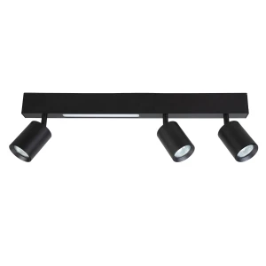 Lampa Sufitowa Magnet 5W+3xGU10 3000/4000K Czarny ML1134 Milagro