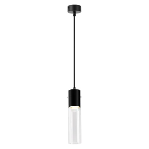Lampa Wisząca Ricky Czarny 1xGU10 ML1088 Milagro