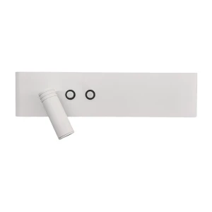Kinkiet Resort lewy 10W + 3W LED 4000K Biały ML1571 Milagro