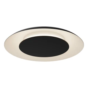 Lampa sufitowa Piattino Czarny 30W LED 3000K-4000k-6000K ML1811 Milagro