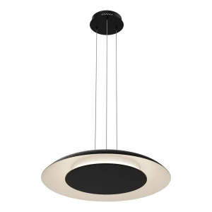 Lampa wisząca Piattino Czarny 30W LED 3000K-4000k-6000K ML1814 Milagro