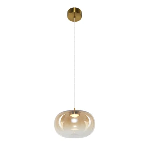 Lampa wisząca VASO 1 AMBER 4W ML1399 Milagro