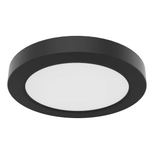 Plafon Evora Czarny Round 6W 3CCT ML1789 Milagro