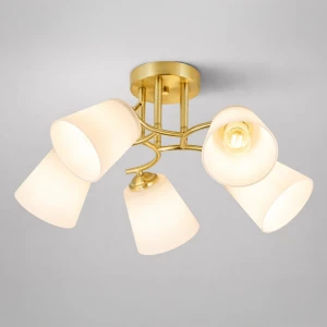 Lampa sufitowa PAFOS GOLD 5xE27 ML2766 Milagro