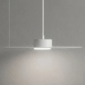 Lampa wisząca PIATTO Biała 1xGX53 fi 350mm MLP2908 Milagro