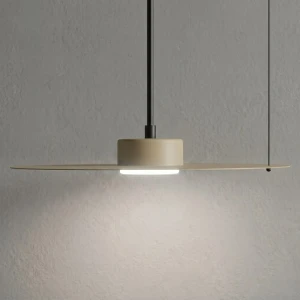 Lampa wisząca PIATTO Taupe 1xGX53 fi 350mm MLP2910 Milagro