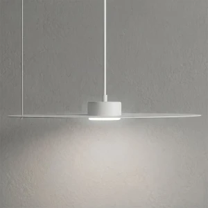 Lampa wisząca PIATTO Biała 1xGX53 fi 450mm MLP2912 Milagro