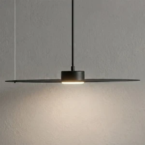 Lampa wisząca PIATTO Czarna 1xGX53 fi 450mm MLP2913 Milagro
