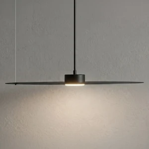 Lampa wisząca PIATTO Czarna 1xGX53 fi 550mm MLP2917 Milagro