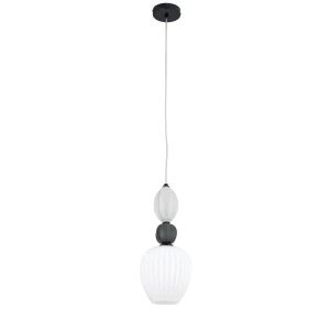 Lampa wisząca CORALS szklany klosz ceramika 11974 Nowodvorski