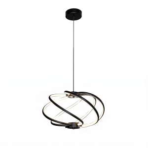 Lampa wisząca Kandor czarna LED CCT LP-1425/1P BK Light Prestige