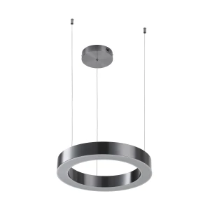Lampa wisząca CIRCLE 40 LED tytanowa 40 cm ST-8848-40 black Step into Design