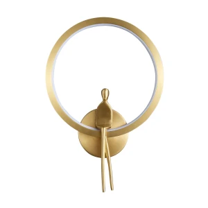 Lampa ścienna LED AMICI RING LED złota 27 cm ST-B3607 gold Step into Design
