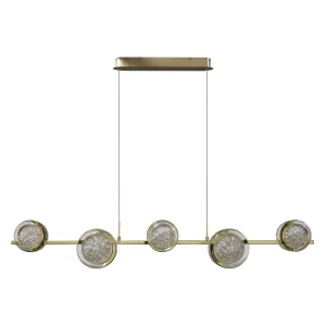 Lampa wisząca EUFORIA PENDANT LINE 5 3-STEP DIMM GO AZ6737 AZzardo