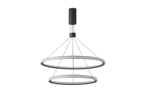 Lampa wisząca DIEGO 60+40 3000K DIMM Czarny AZ5111 AZzardo
