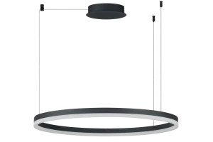 Lampa wisząca HALO PENDANT 80 CCT DIMM Czarny + REMOTE CONTROL AZ6472 AZzardo