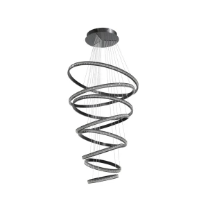 Lampa wisząca AZALEA SPIRAL 3-STEP DIMM Czarny AZ6774 AZzardo