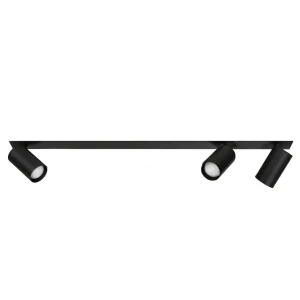 Lampa sufitowa wpuszczana BORA KJ2106 3xGU10 czarny - 1618 DomenoLED