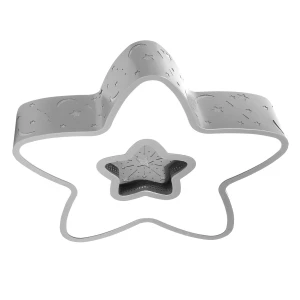 LAMPA DZIECIĘCA LED SUFIT SZARA GWIAZDKA 28W + PILOT - 407 DomenoLED