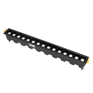 Lampa liniowa Led podtynkowa 30W 4000K czarna JDL-15T 589 DomenoLED