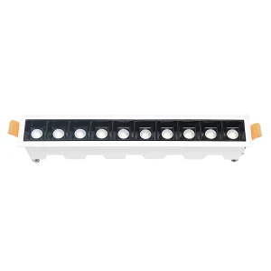 Lampa liniowa Led podtynkowa 20W 3000K biała JDL-10T 586 DomenoLED