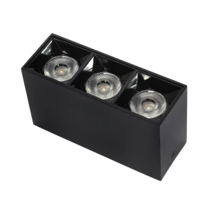 Lampa liniowa natynkowa 9w 4000K czarna JDL-6T 1058 DomenoLED