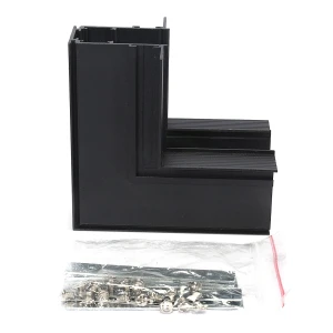 Łącznik Multi Magnetic sufit-ściana LL-20C ZJ 90  czarny podtynkowy 868 DomenoLED