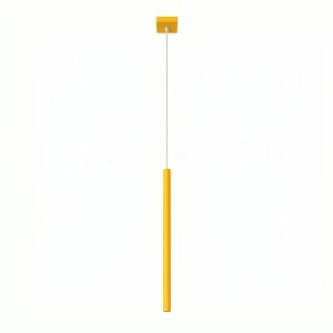 Lampa wisząca PASTELO 1 żółta SL.2137 Sollux
