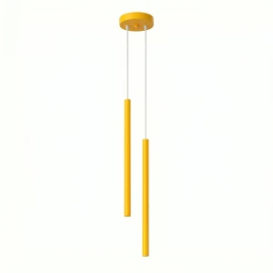 Lampa wisząca PASTELO 2 żółta SL.2138 Sollux