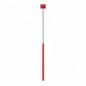 Lampa wisząca PASTELO 1 czerwona SL.2141 Sollux