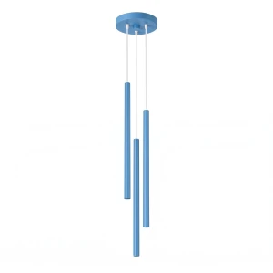 Lampa wisząca PASTELO 3P błękitna SL.2151 Sollux