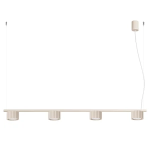 Żyrandol AURA 4 beżowa Gx53 SL.2697 Sollux