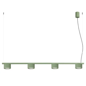 Żyrandol AURA 4 szałwiowa Gx53 SL.2706 Sollux