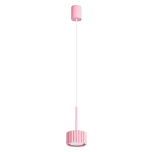 Lampa wisząca AURA 1 różowa Gx53 SL.2686 Sollux