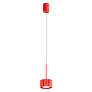 Lampa wisząca AURA 1 czerwona Gx53 SL.2689 Sollux