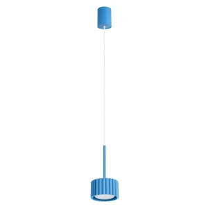 Lampa wisząca AURA 1 błękitna Gx53 SL.2691 Sollux