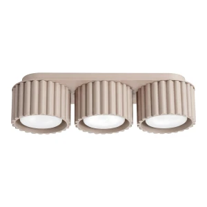 Plafon AURA 3 taupe Gx53 SL.2635 Sollux