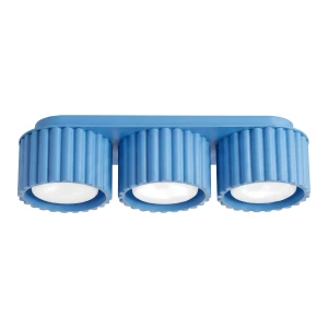 Plafon AURA 3 błękitny Gx53 SL.2643 Sollux