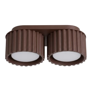 Plafon AURA 2 brązowy Gx53 SL.2427 Sollux